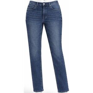 The Perfect Jean NYC Skinny Jeans 32x30 Dark Wash Stretch Denim